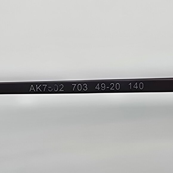 Anne Klein AK7502 703 Deep Purple Frame Deep Purple Lens Sunglasses w/ Case 49mm - Picture 8 of 16